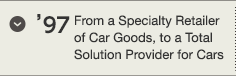 '97 From a Specialty Retailer of Car Goods, to a Total Solution Provider for Cars