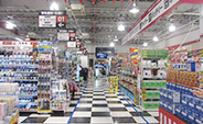 Sales floors where goods are easy to find