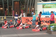 Go-kart-driving attraction