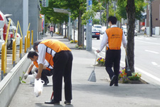 Cleanup activity at a store 