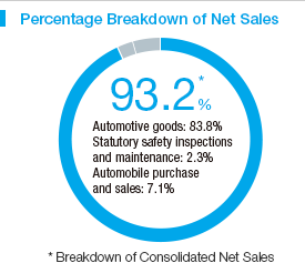 Percentage Breakdown of Net Sales