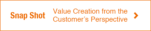 Snap Shot Value Creation from the Customer's Perspective